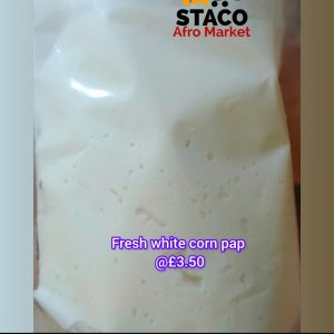 White corn pap