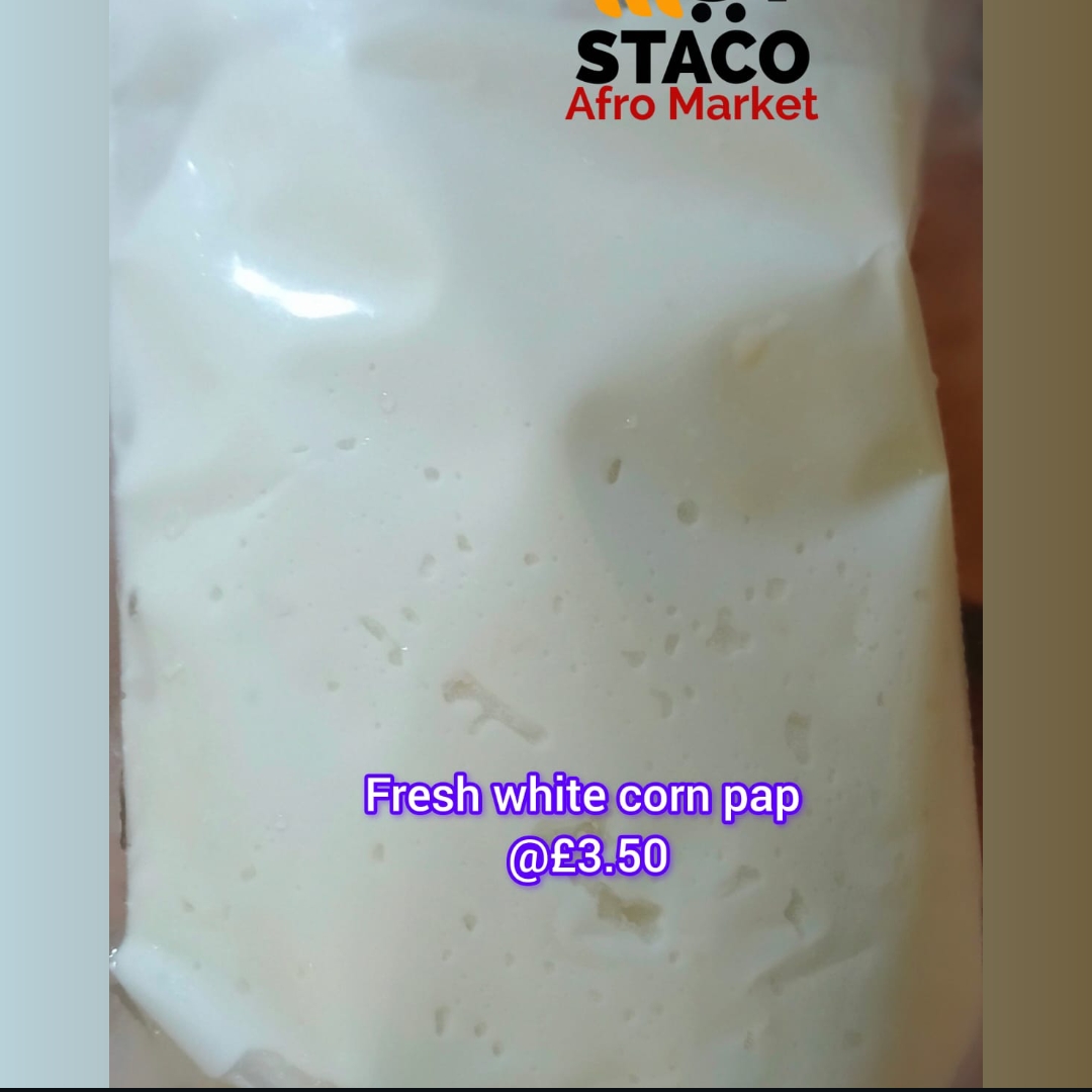 White corn pap