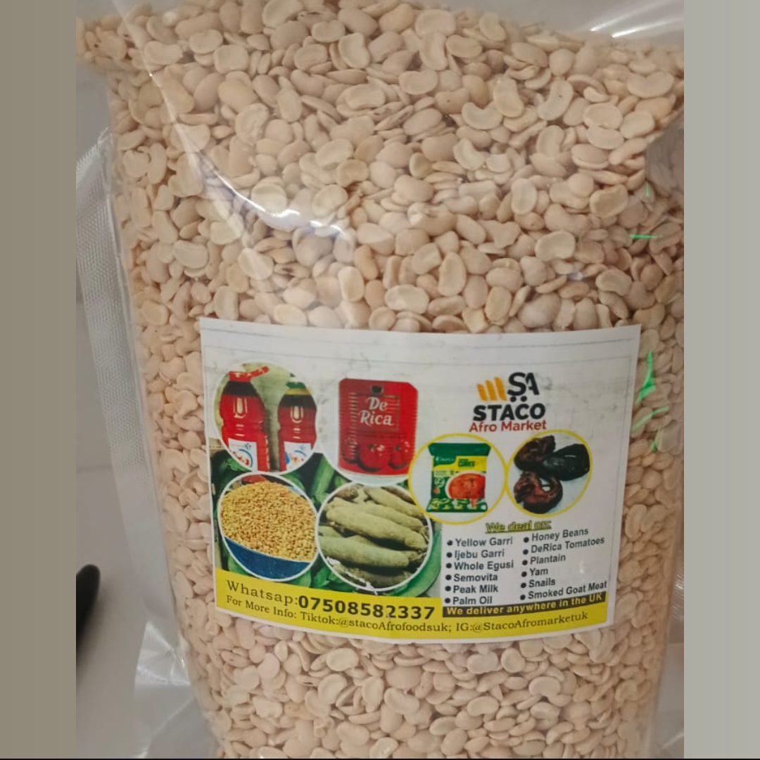 Peeled beans