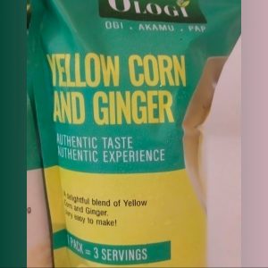 Yellow ginger pap