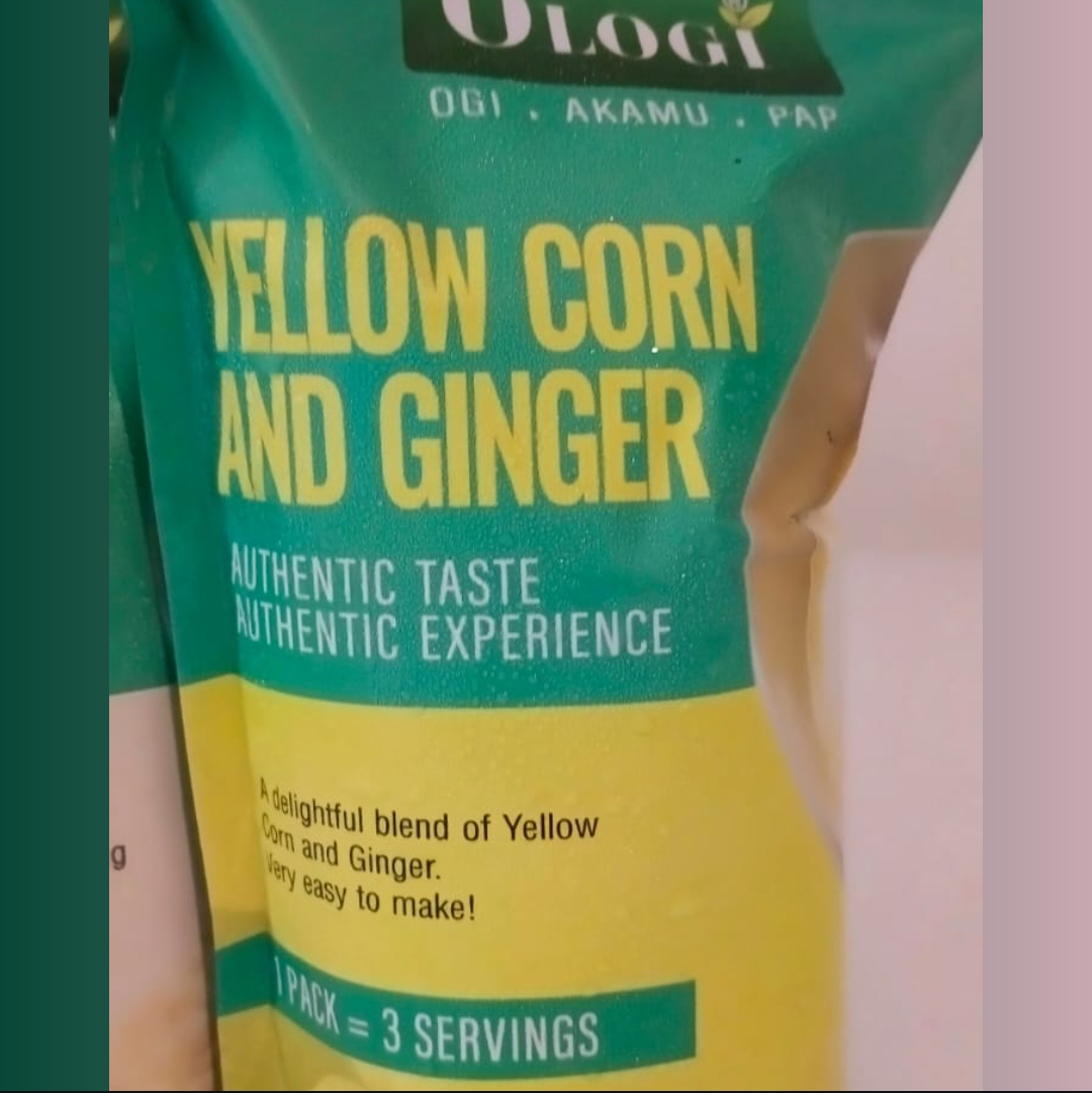 Yellow ginger pap