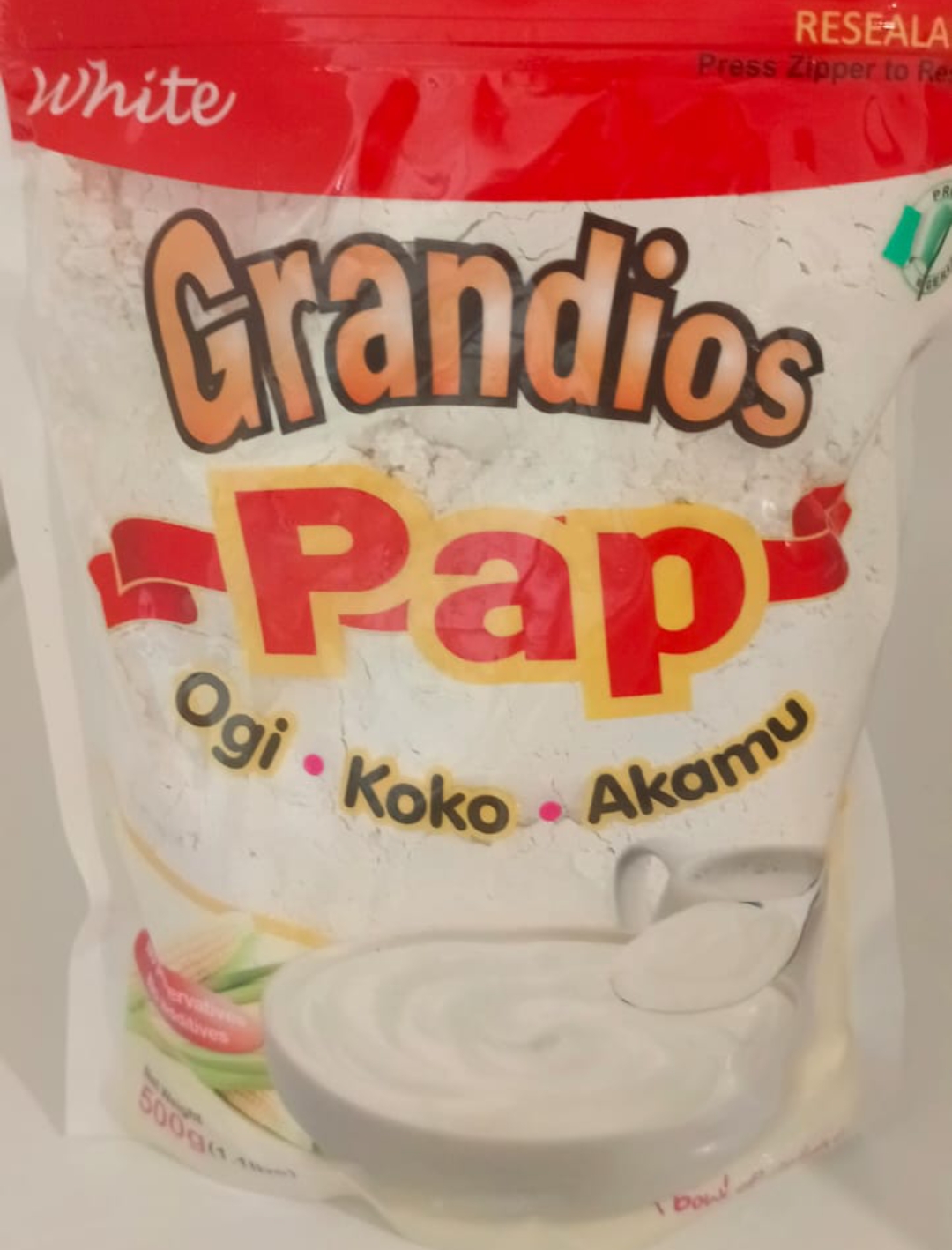 White pap