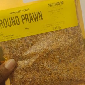 Prawn crafish grounded