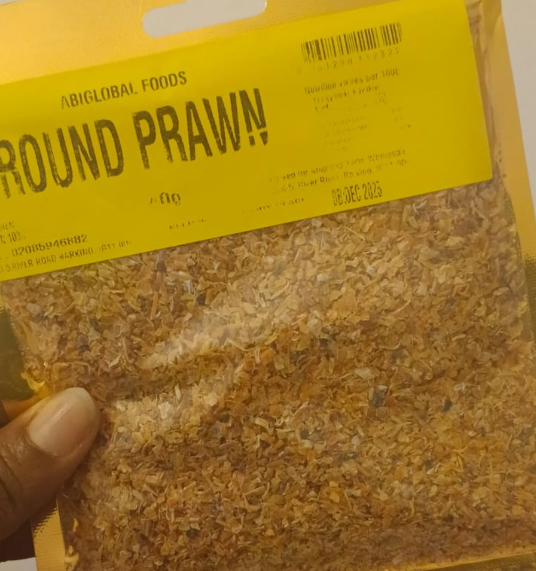 Prawn crafish grounded